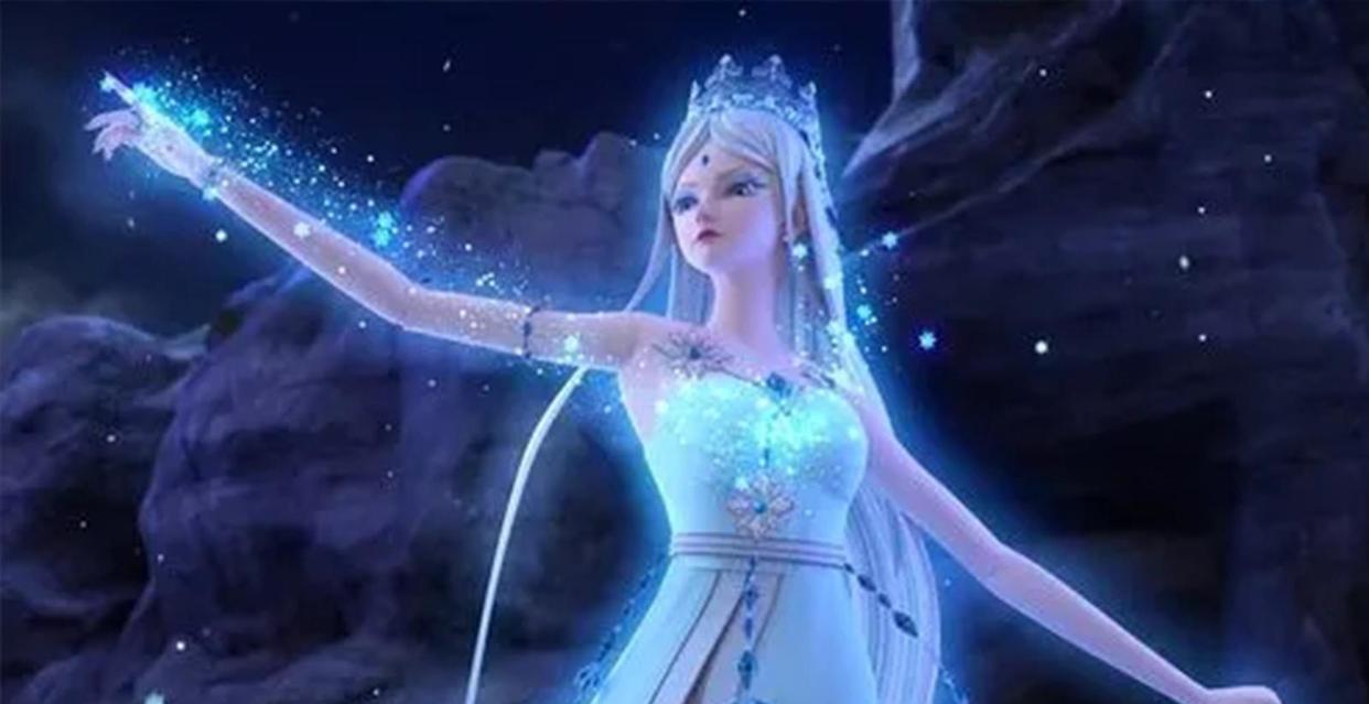 陈紫函|精灵梦叶罗丽第十季：冰公主当上灵犀阁阁主，毒夕绯变回大美人！