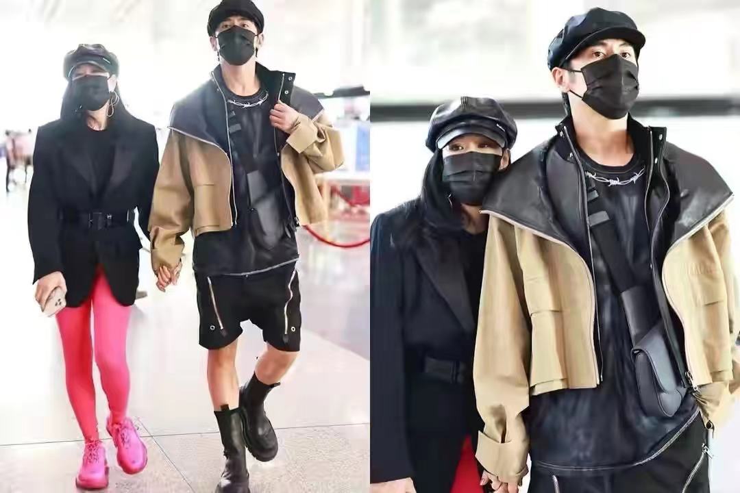 钟丽缇|钟丽缇陪长辈过节不收敛！在公婆面前向老公索吻，老两口都害羞了