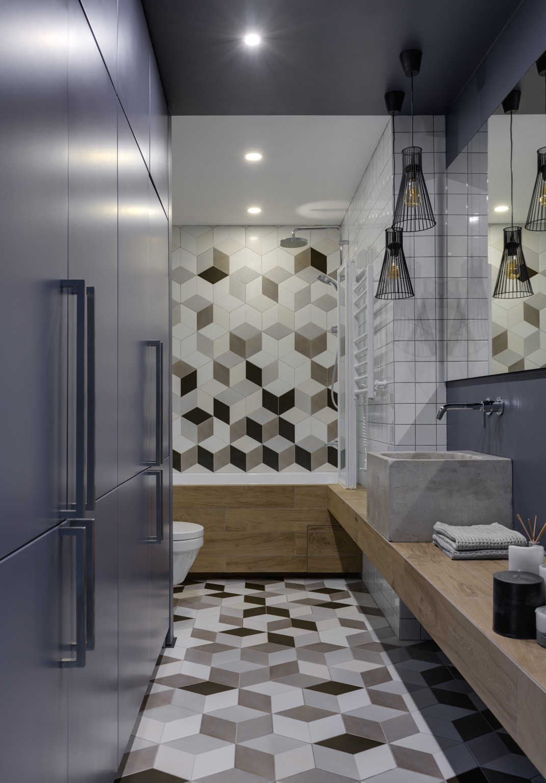 77平米的现代风二居室,装修设计超凡脱俗,温馨舒适