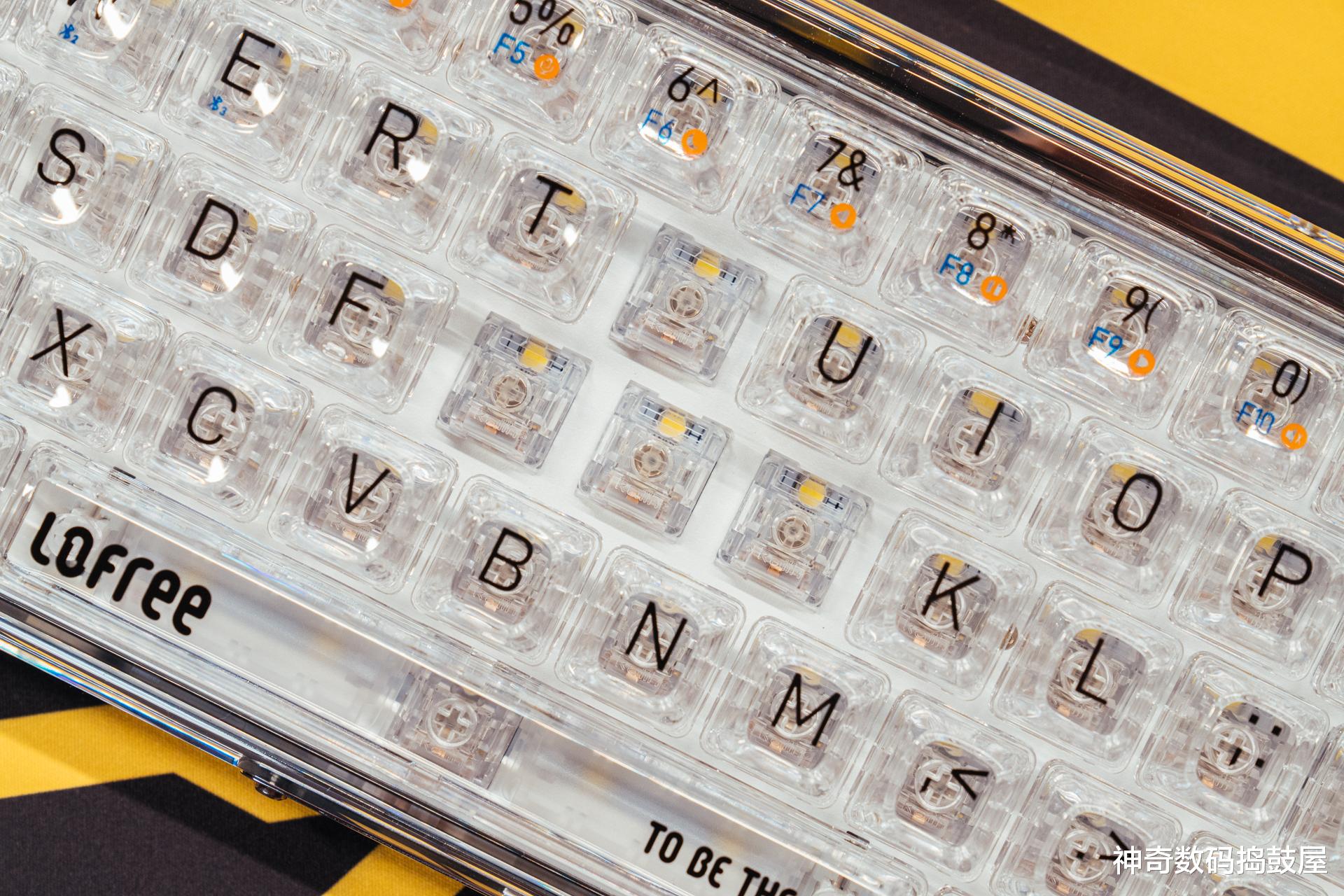 机械键盘|拒绝花哨的个性,1%的不一样:洛斐1%双模无线机械键盘 体验分享