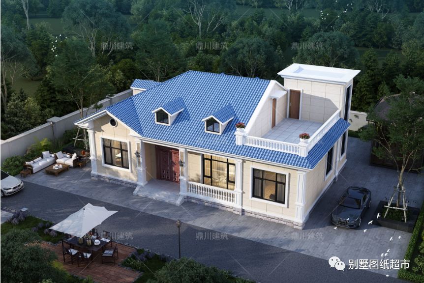 农村自建房,有个大露台就是方便,8套带露台的户型分享,实用