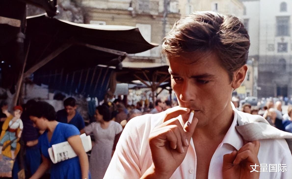 刘晓庆|阿兰德龙当年被封为法国第一美男,28岁儿子神传承帅基因不输老爸