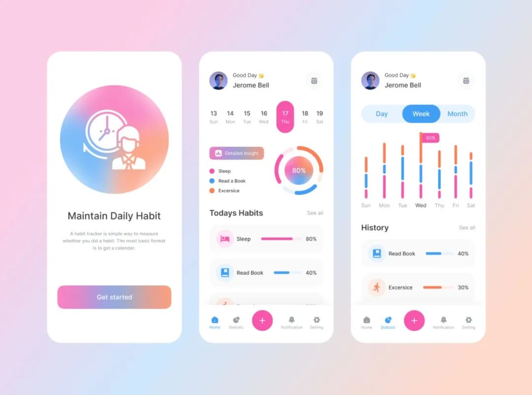 meta|国外APP界面设计!简 中 有 美