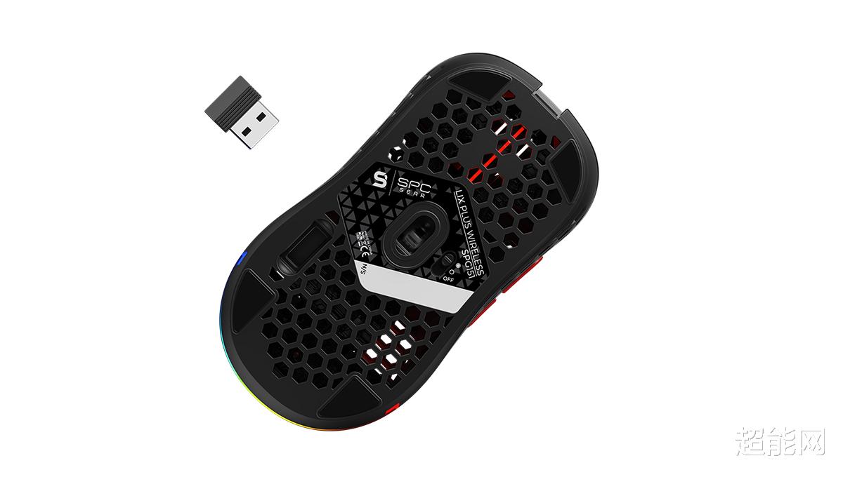 无线鼠标|SPC Gear推出两款LIX系列无线鼠标：69g轻量化+洞洞设计，48.99欧元起