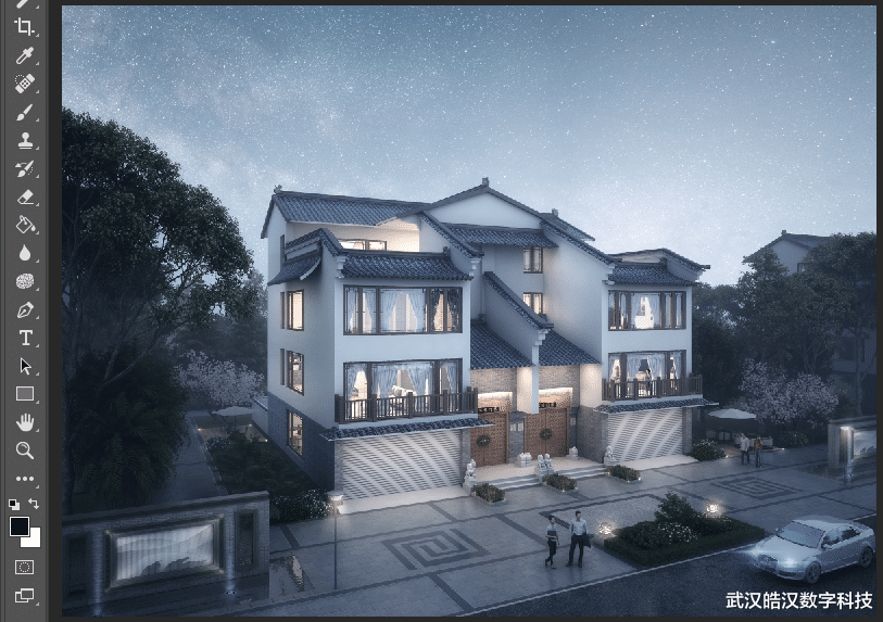 【真实项目】私人住宅建筑效果图