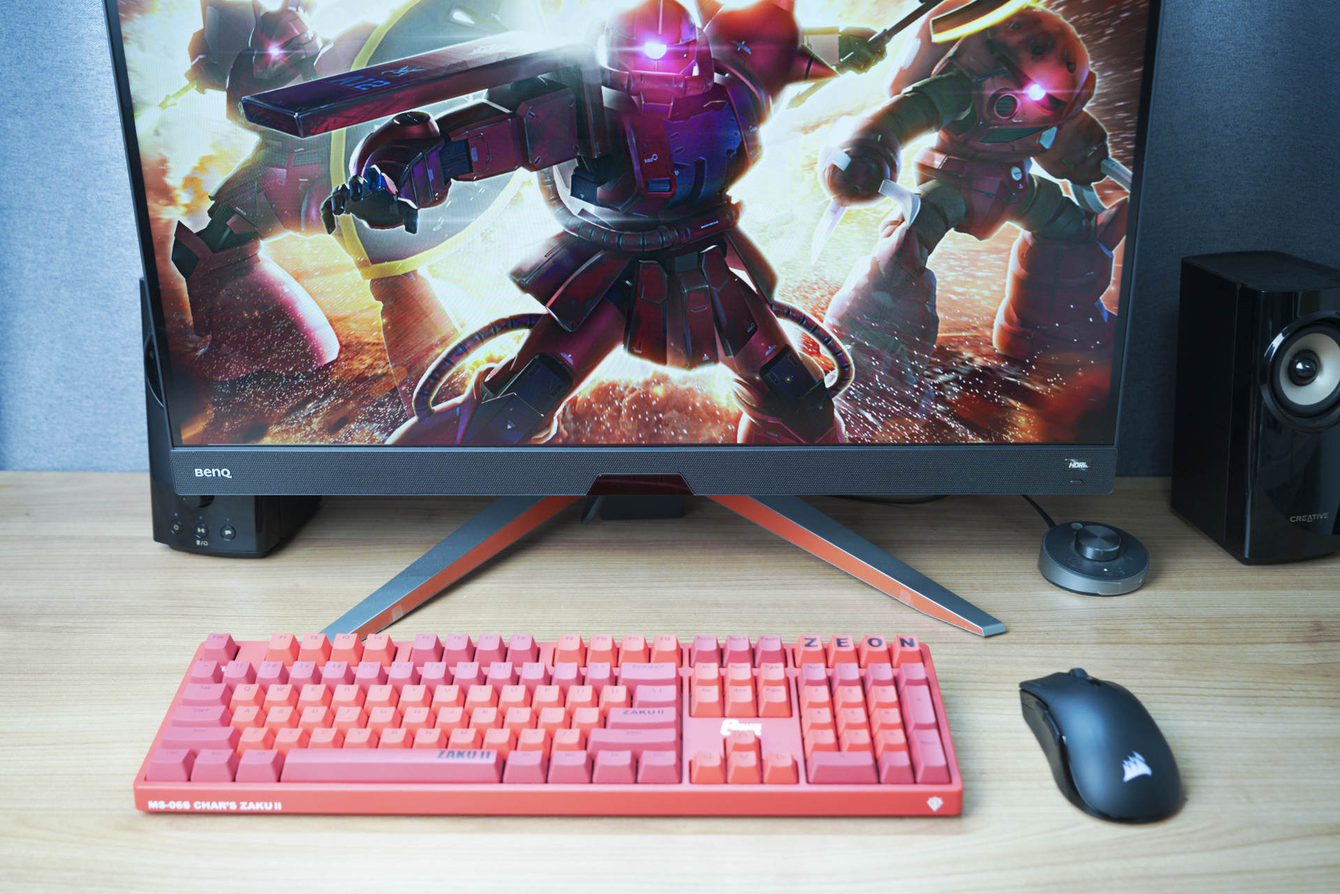 腾讯|更新电竞设备, 安德斯特正义王座+IKBC扎古无线键盘