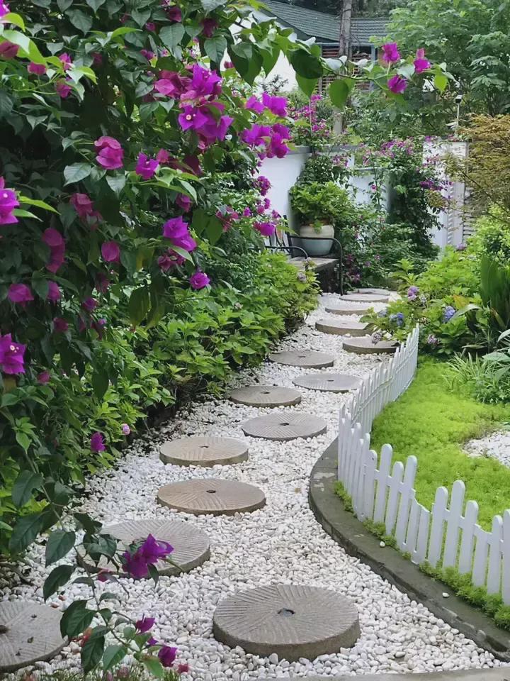 一个绝美的庭院,是可以融合很多你喜欢的东西的!