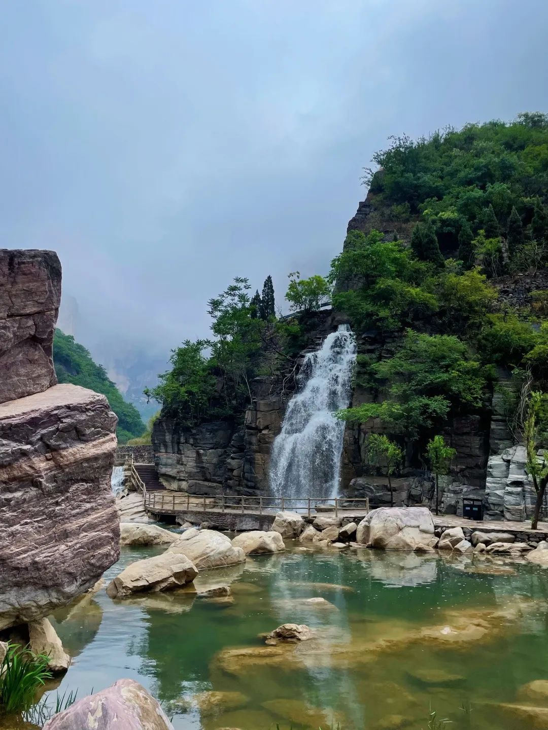乌江|河南旅游：宝泉雨景丨感受雨中宝泉带来的那份恬静