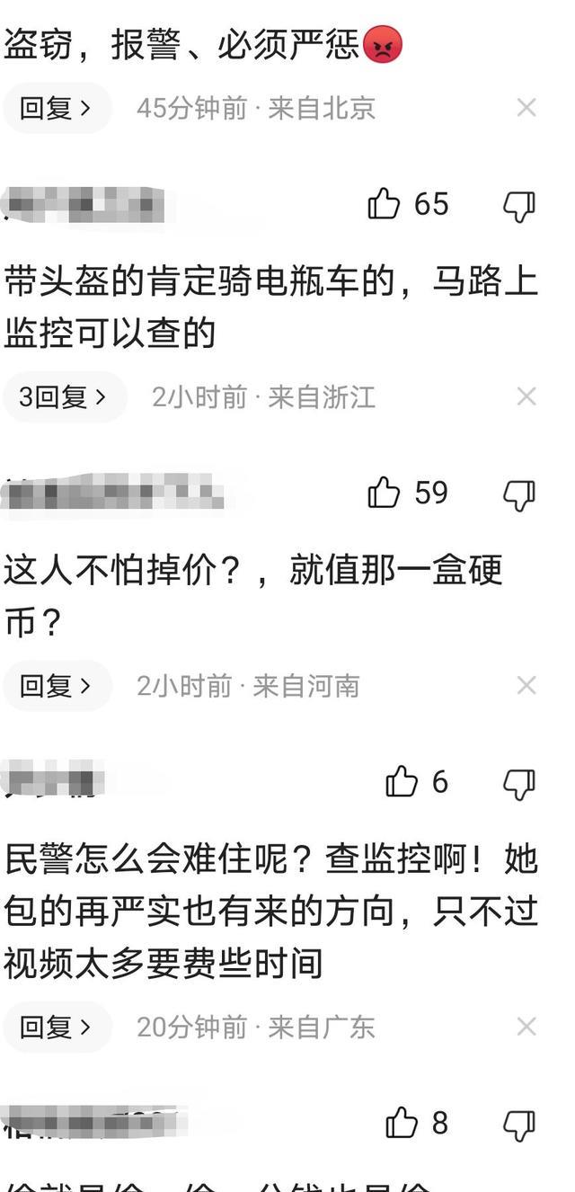 江苏:这位阿姨,这你也敢拿啊,你就不怕有监控吗?
