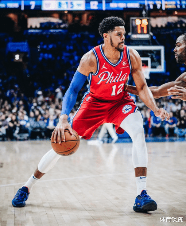 詹姆斯·哈登|78+25+16！NBA又一组三巨头？哈登恩比德不寂寞，21岁小将已成球星