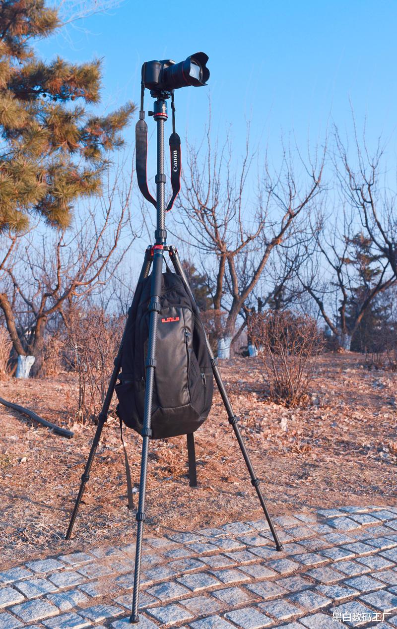 碳纤维|便携出行,出图效率重量极轻-佳鑫悦碳纤维反折三脚架