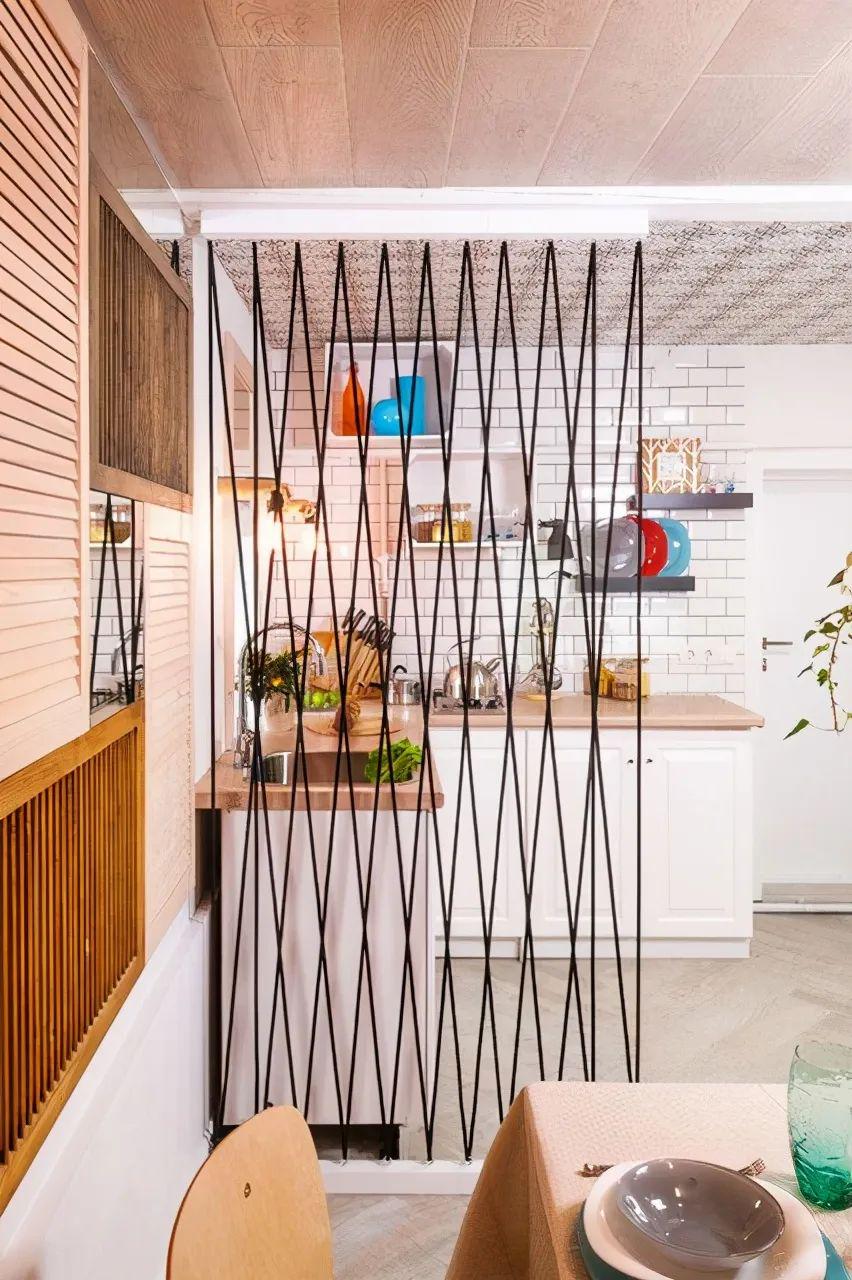 室内隔断,还是他有想法,12种隔断方式,随便挑一种都不担心挡光