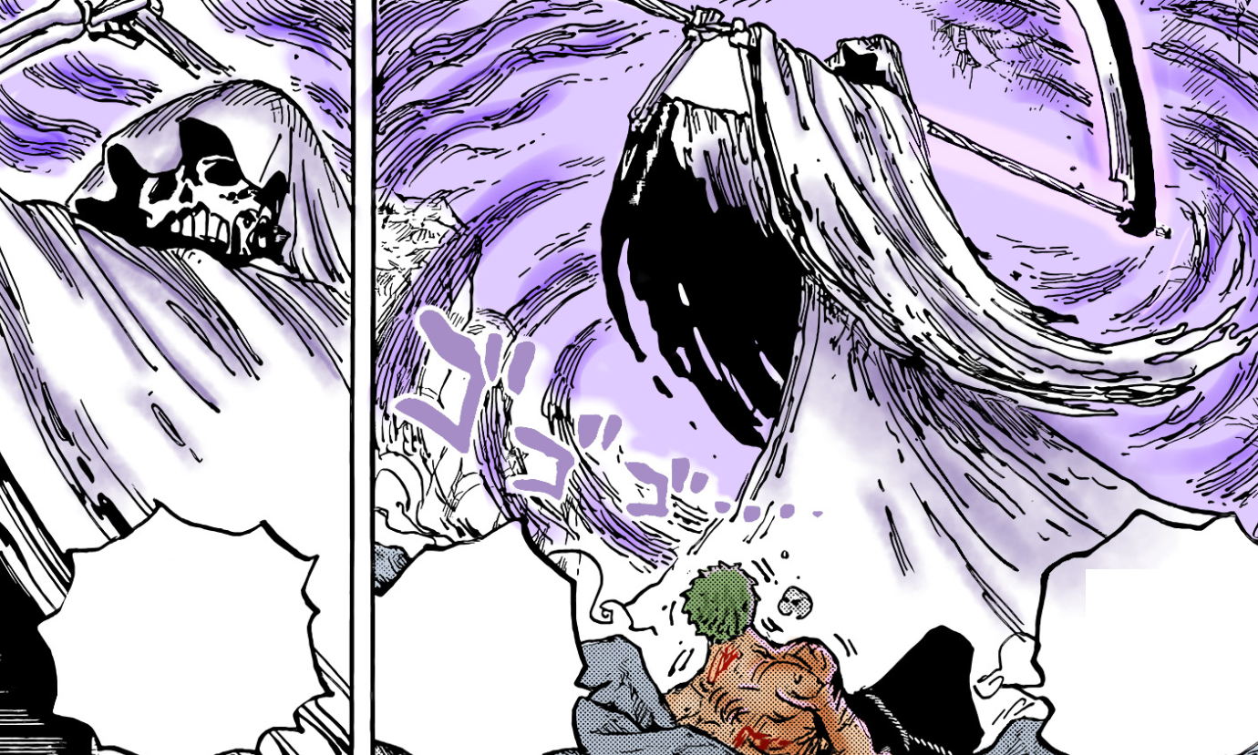 索隆|海贼王：索隆遇到的死神究竟是谁？或许跟妖刀“阎魔”密不可分