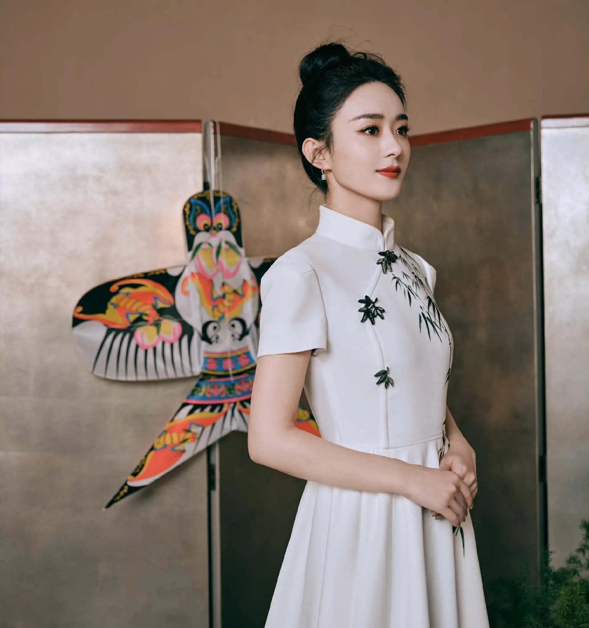 古力娜扎|视听盛典女星造型出炉:赵丽颖绝美,娜扎有气质,毛晓彤最可爱