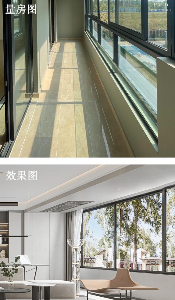 「北雁湖」135㎡精装房，巧妙拆除鸡肋隔墙，实现大横厅格局，大气