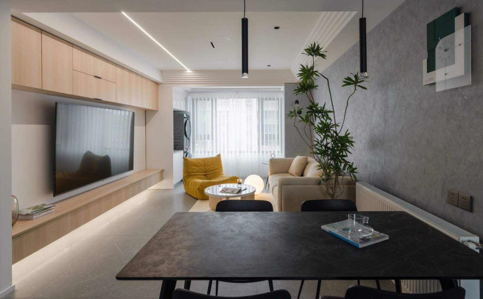 看了她家,才知道什么是现代简约风,干净大气,骨子里透着高级