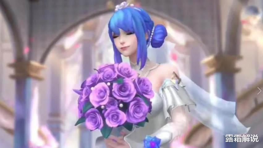 大乔|大乔蓝色花嫁形象首爆，关羽典藏皮肤品质降级？张良免费皮被开除