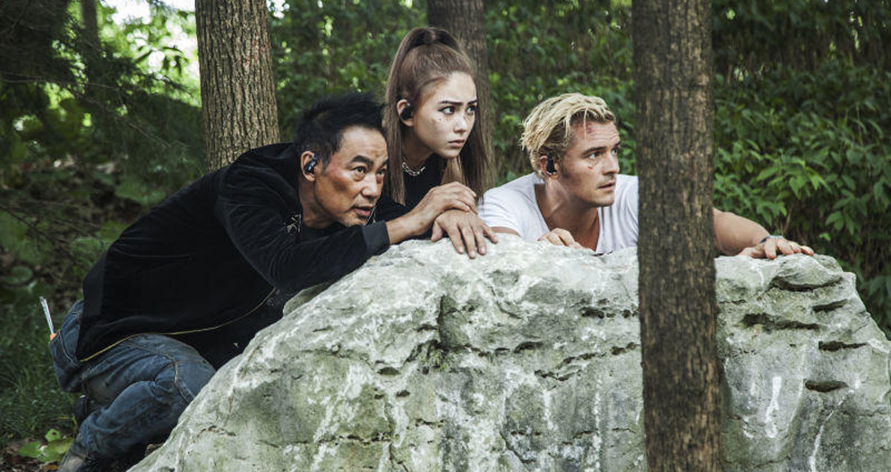 昆凌|昆凌不知怀孕，打肚子戏打算亲子上，还好任达华够绅士保住了老二