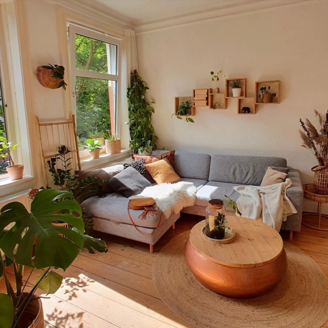 这对夫妻的家太美了!全屋朴素贴近自然,随手一拍就堪比艺术大片