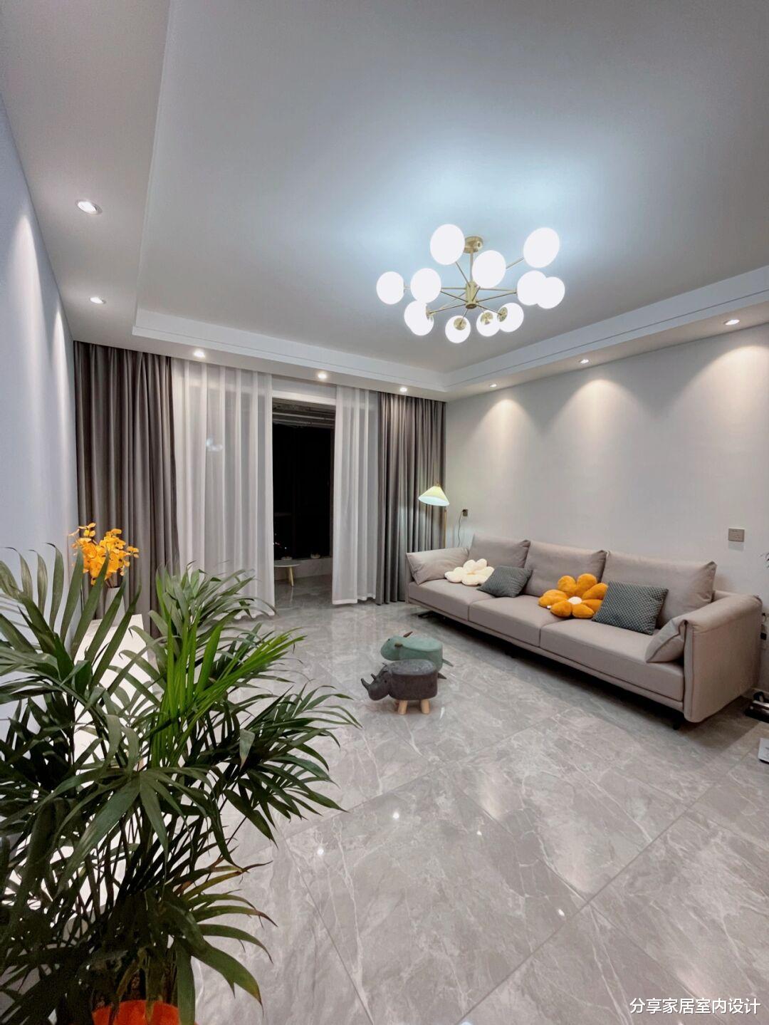 新房单单硬装花了8W,家具添置进来真心漂亮,很期待早点入住!