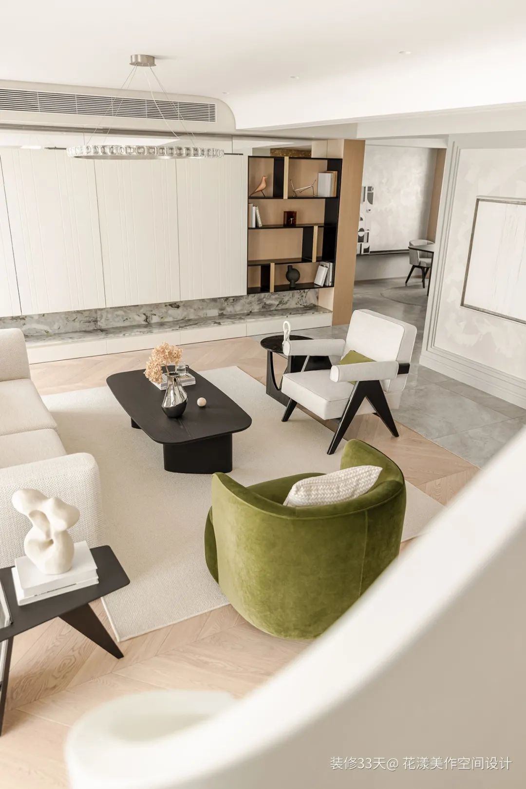 装修设计：280平高级质感顶跃豪宅