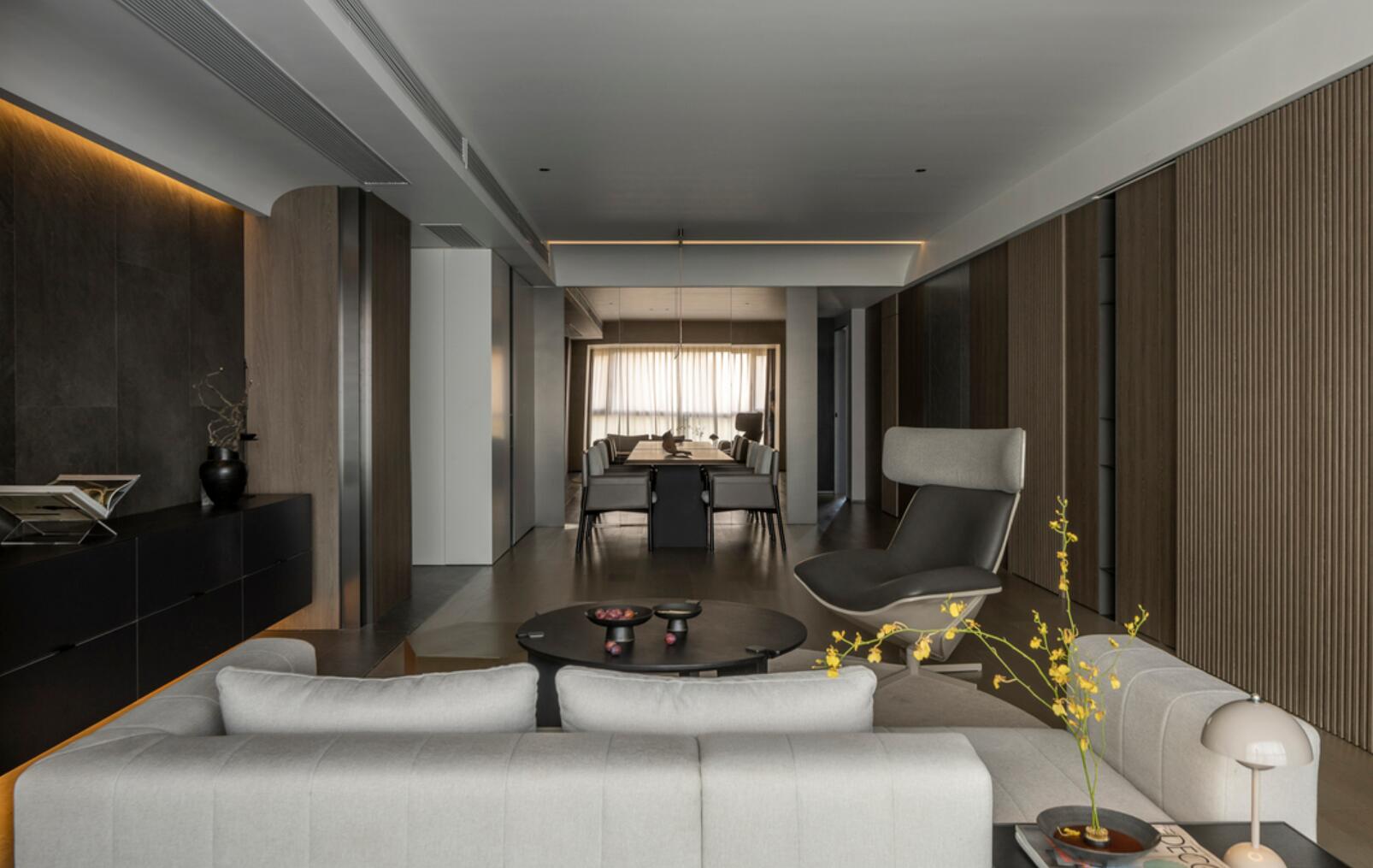 190㎡的大宅,她拒绝“留白”,重新定义空间氛围后,超有品味