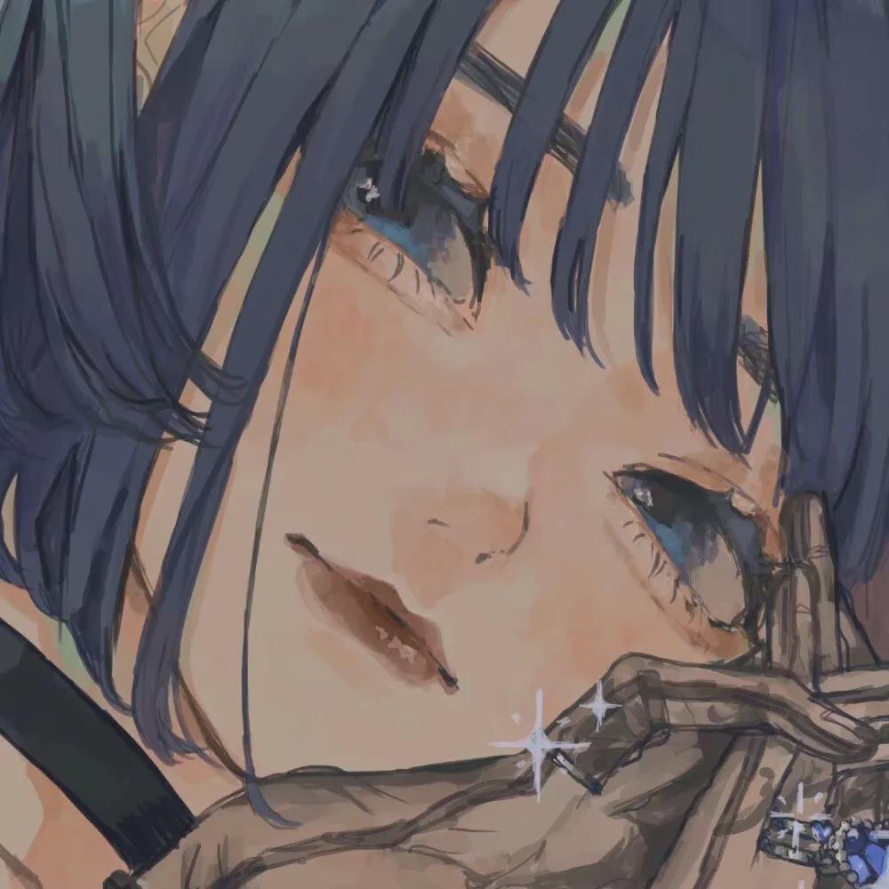 |动漫头像：你的名字不长，却贯穿了我整个心脏