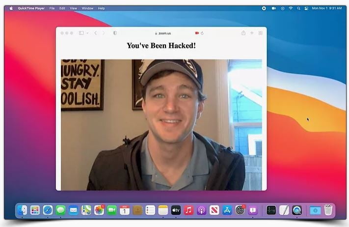 大学生Ryan Pickren因入侵Mac电脑摄像头而获得苹果公司的高额赏金