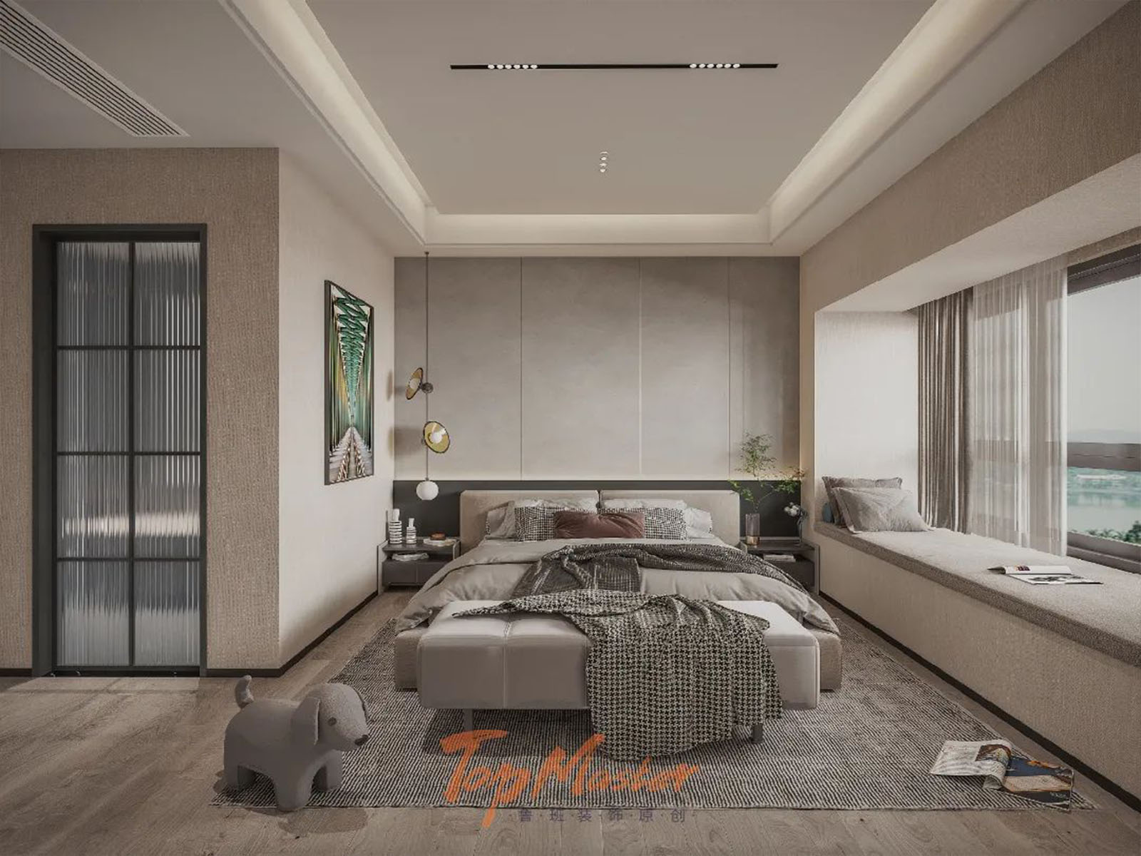 曼城142㎡现代风格,烟火气