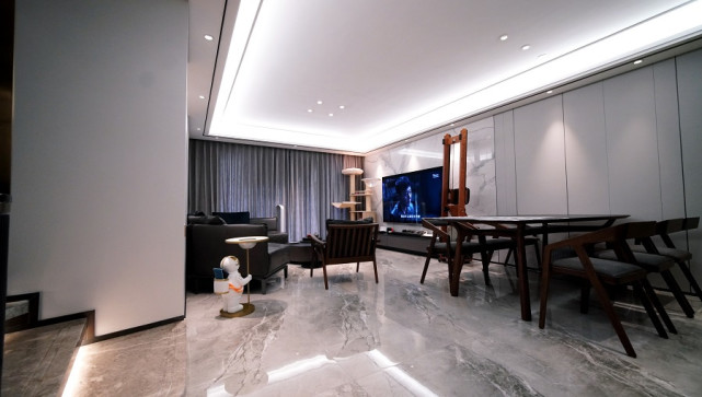 158㎡现代风格,简雅而不失格调的理想居所