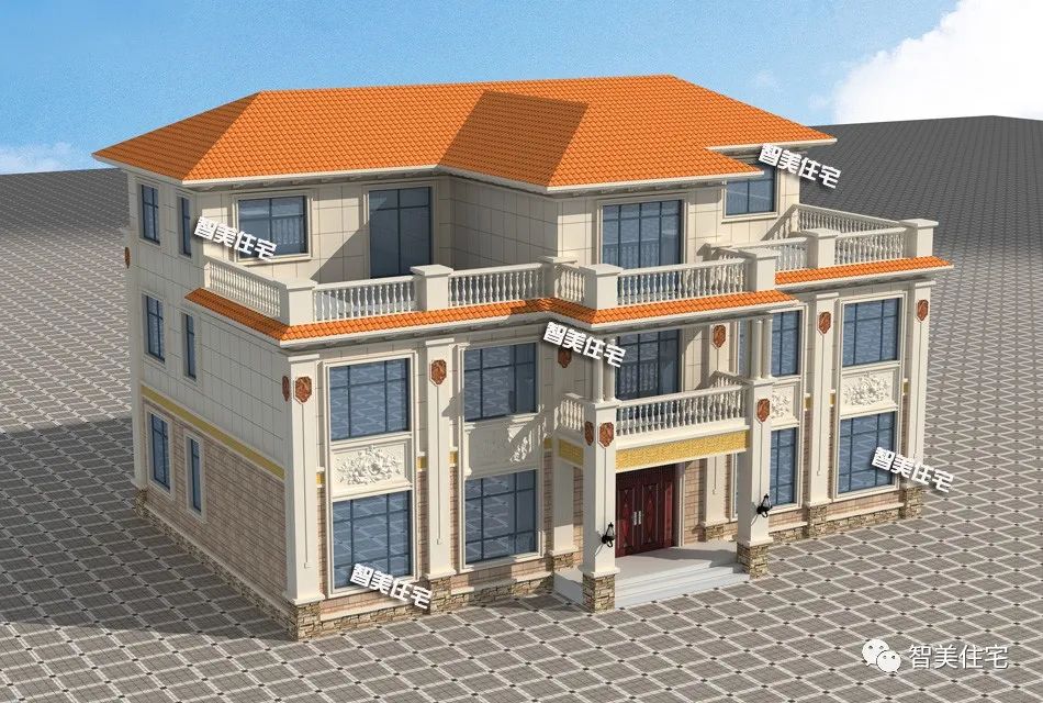 面宽20米的大别墅,在老家有这么一栋好房子,是不是更有底气?