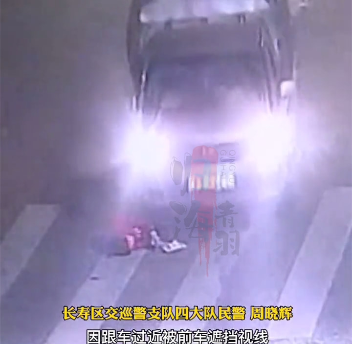 心中烦闷，重庆一女子酒后躺马路中间，随后被货车碾压，画面曝光