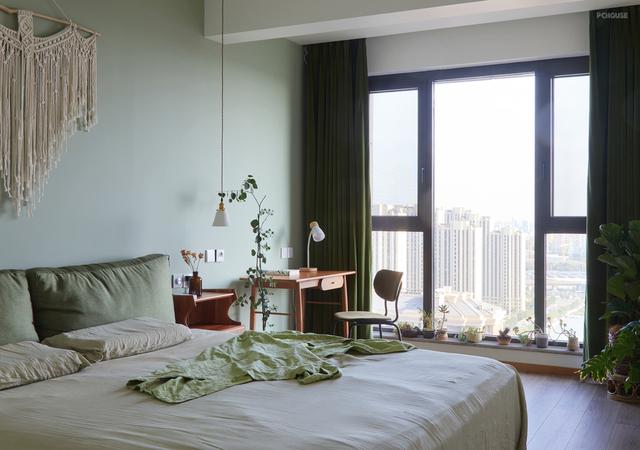 巧妙的浅绿色,让家变得更加自然,点亮生活温暖家人