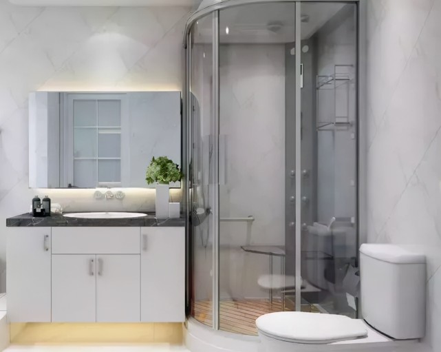 卫生间潮湿还发霉?干湿分离就能解决,简单实用