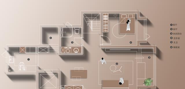 185叠墅，一家四口住，再养两只狗狗，理想生活无非就是如此！