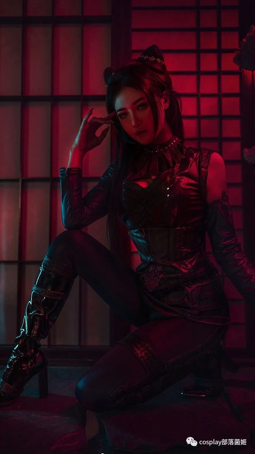 朱竹清|cos：斗罗大陆幽冥灵猫朱竹清cos正片@露兒大魔王