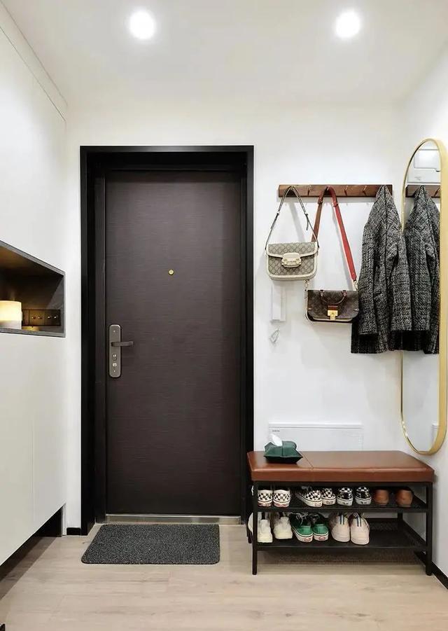 40轻奢风小户型装修,合理动线+超强收纳,打造出大平层的既视感