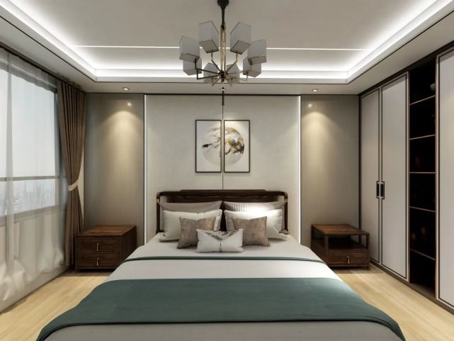 一家五口314㎡大平层 新中式风格装修效果 太惊艳了!