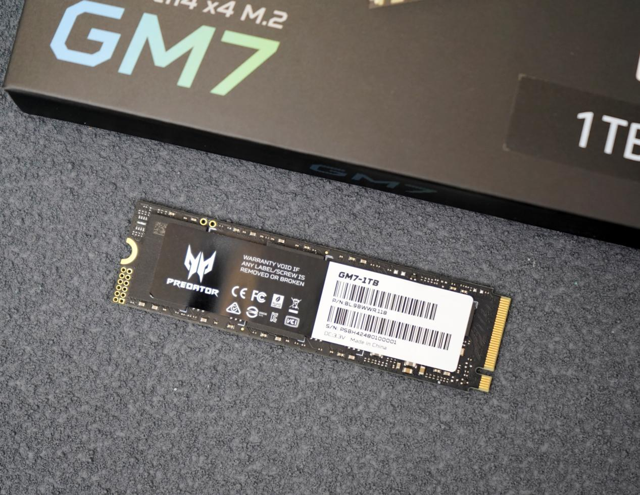 宏碁掠夺者GM7评测：PCIe 4.0 SSD中的佼佼者！