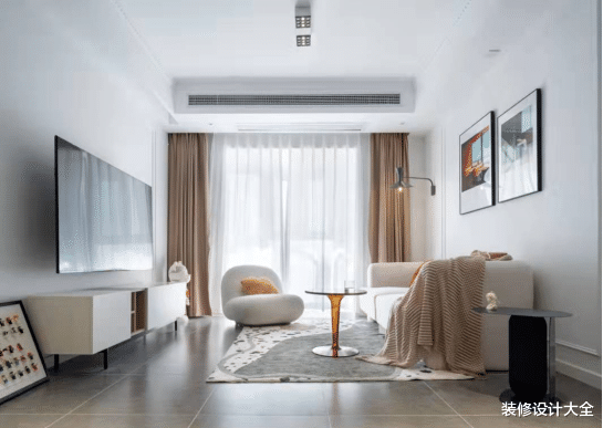 118㎡的三居室,空间色彩明丽,玄关设计太提升颜值了!