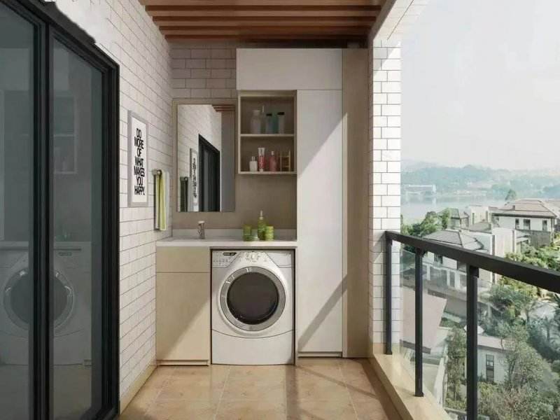 阳台装柜子一定要注意以下4点,不仅影响美观,还影响日常使用