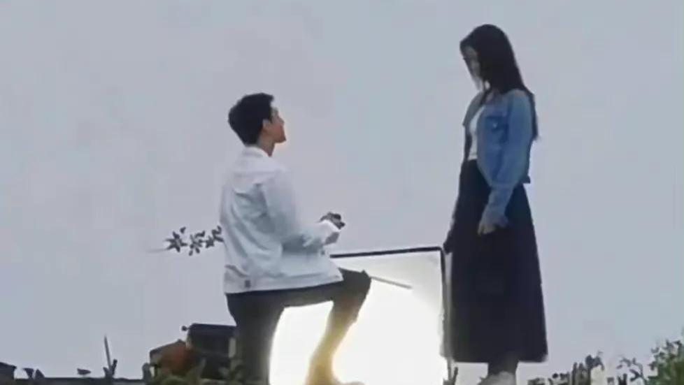 杨洋|杨洋王楚然求婚路透曝光！俊男靓女氛围感十足，洋迪夫妇已成过往