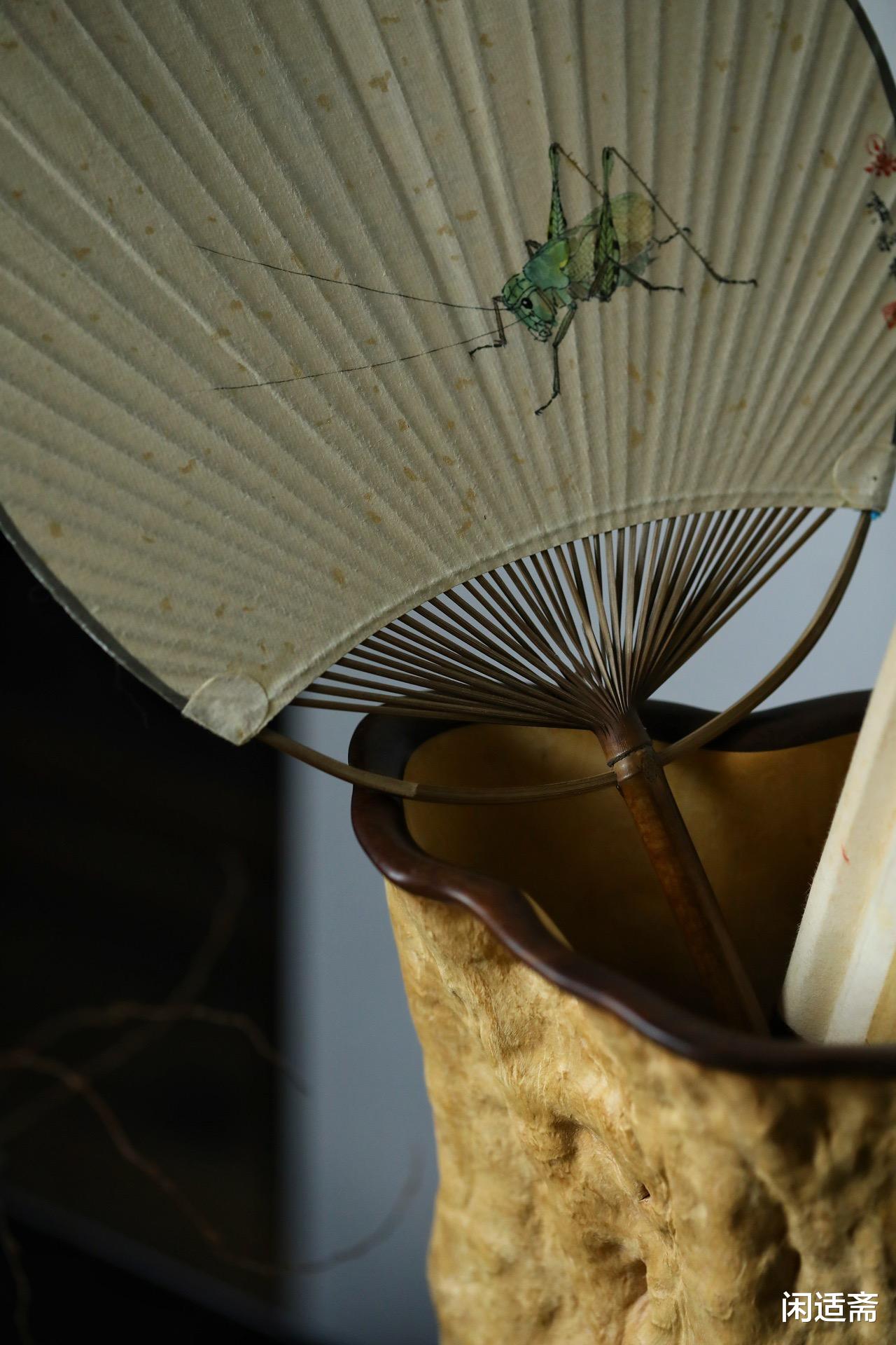 黄杨木|文房案头清供，小叶黄杨木，仿真雕刻画筒