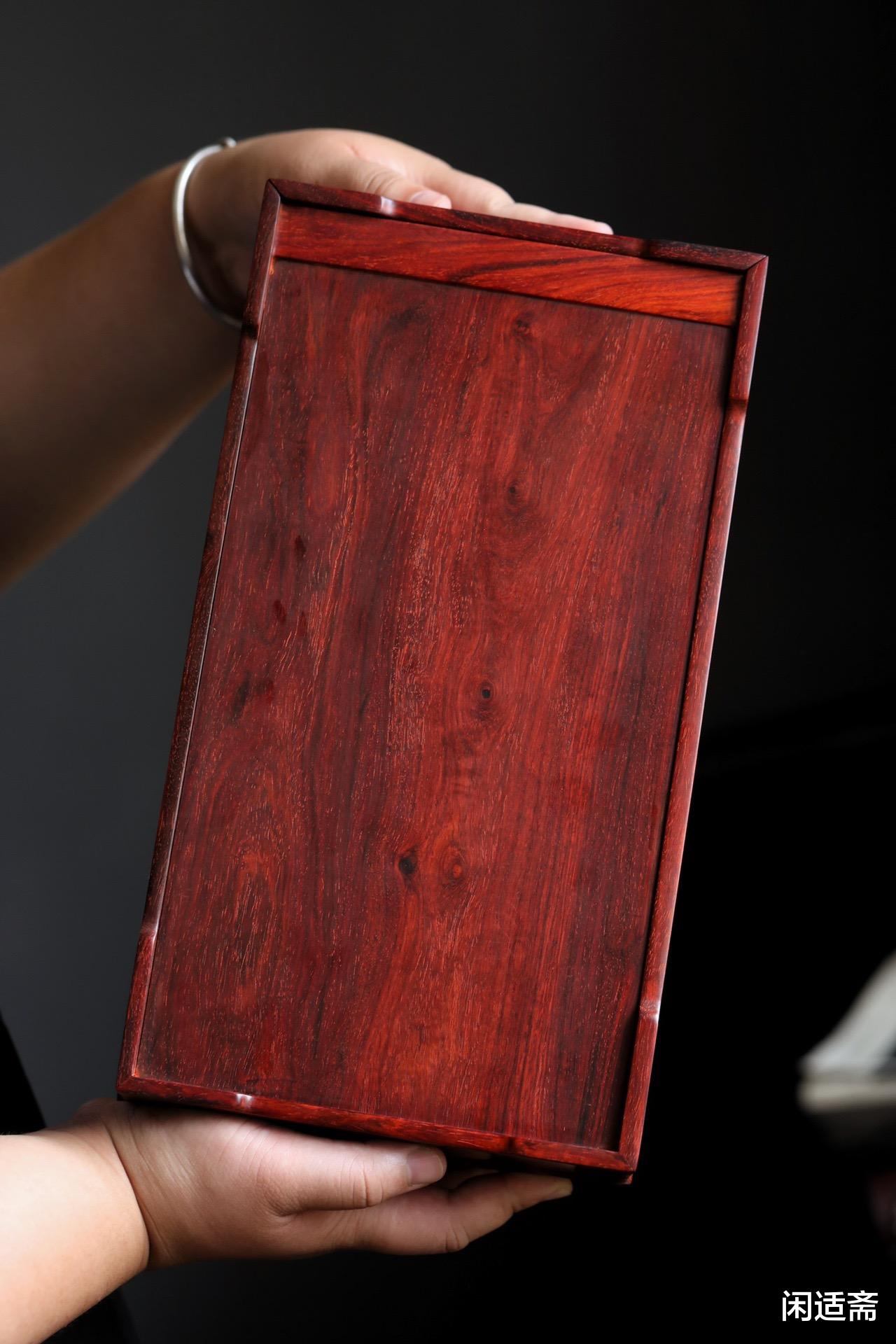 钱币博物馆|文房器具,小叶紫檀,文具首饰机关盒