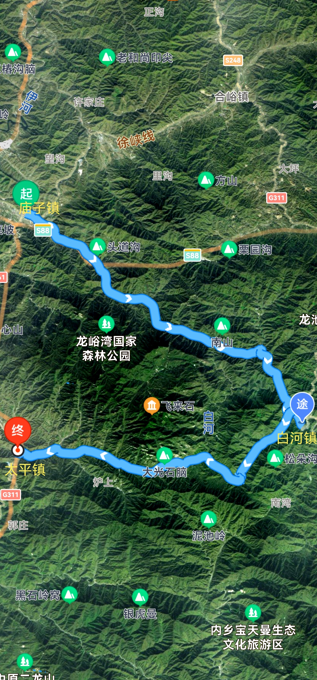 荷花|正月骑行伏牛山（第四天）——绕白河镇，遇大雪封山
