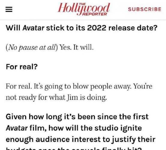 阿凡达2|《阿凡达2》剑指200亿,刚确定档期,就吓退了DC3部大片?