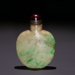 文玩|清代:翡翠鼻烟壶