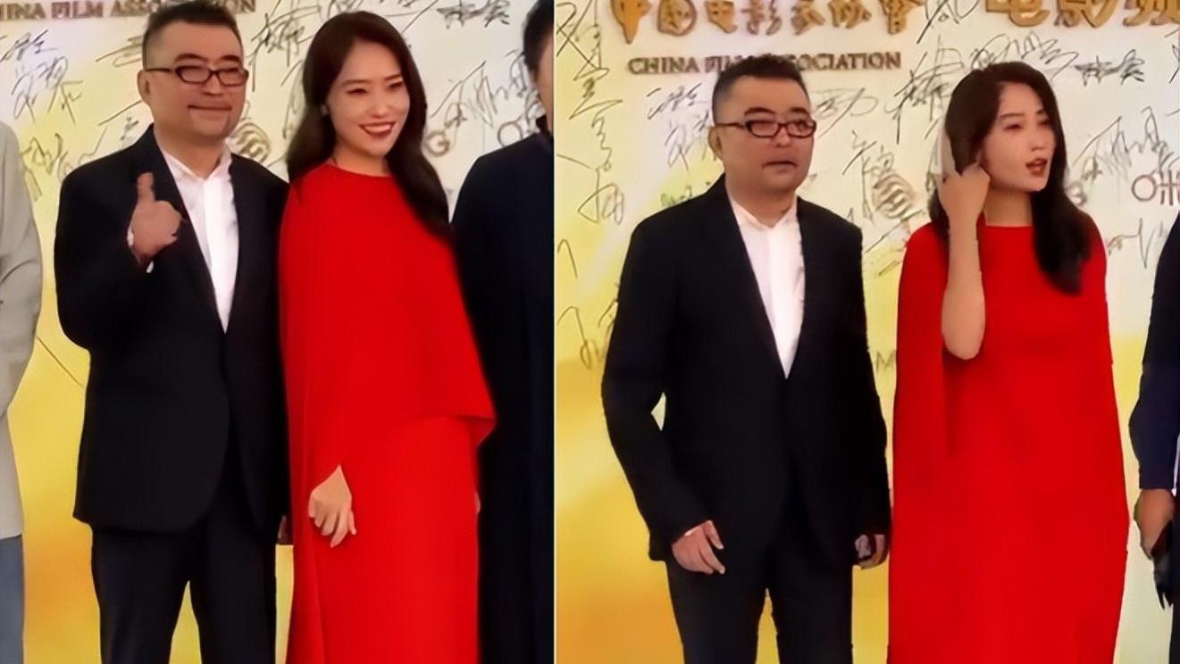 张末|张艺谋39岁的女儿张末现身红毯！获得6项大奖提名。大红色礼服占据C位！