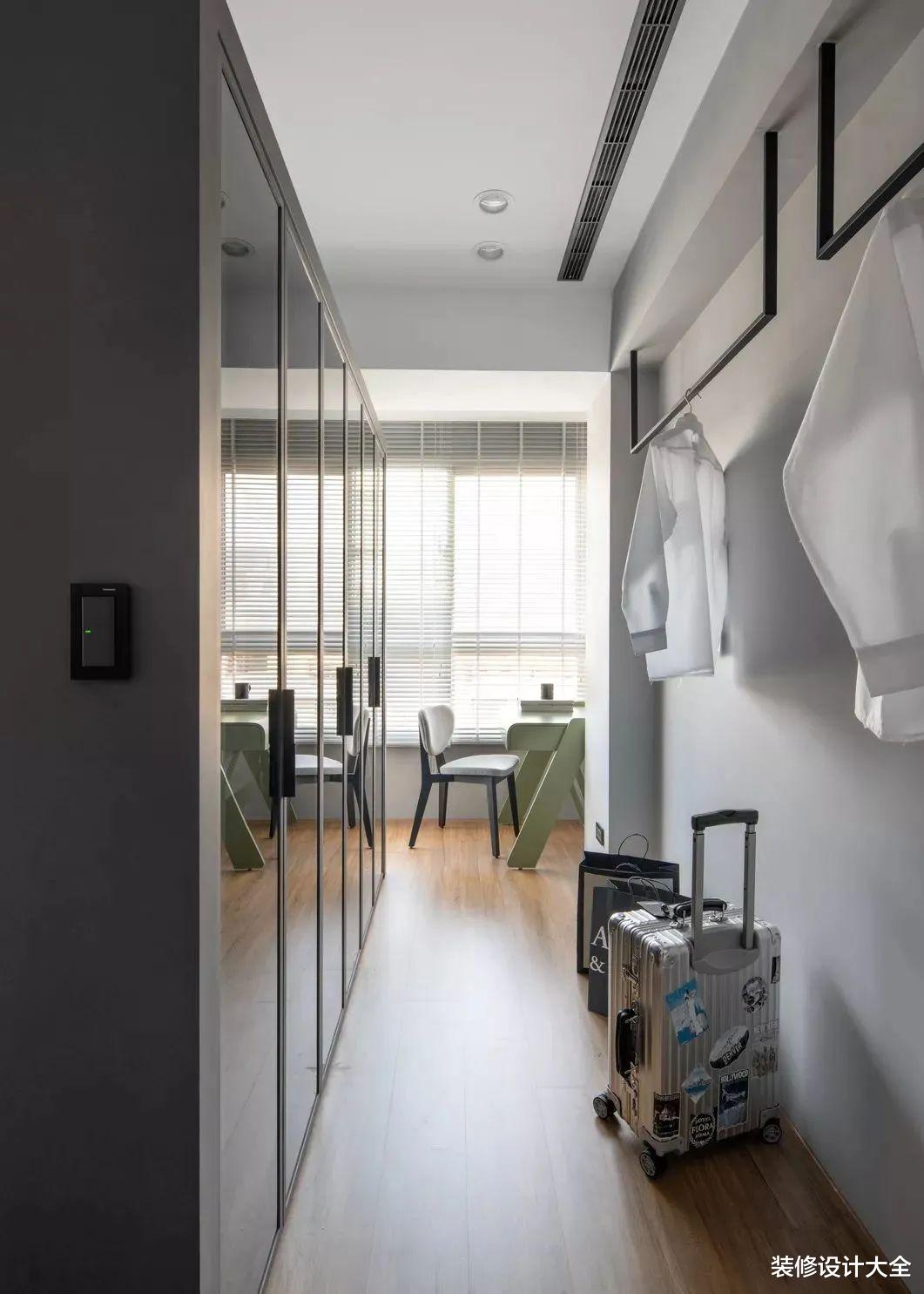 70㎡现代工业风,不吊顶+红砖墙,效果太漂亮了!