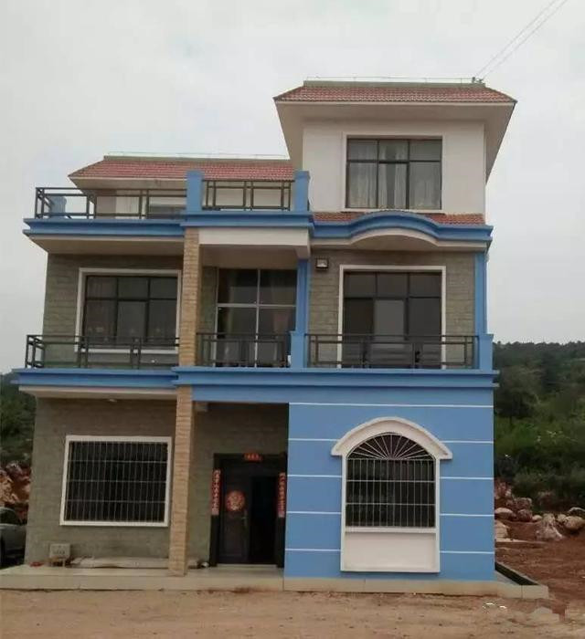 晒晒我的农村自建房,一共三层,花了57万,大家看看咋样?